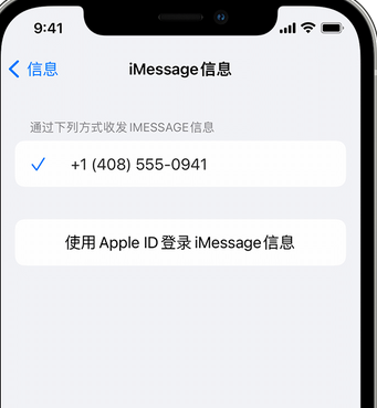 措美apple维修iPhone上无法正常发送iMessage信息 