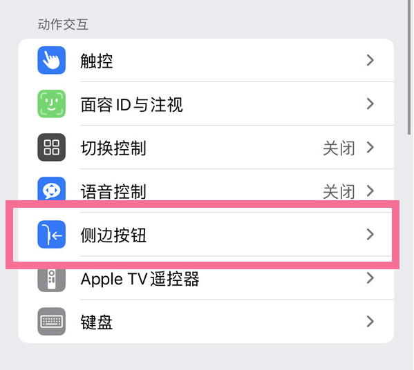 措美苹果14维修店分享iPhone14 Plus侧键双击下载功能关闭方法 