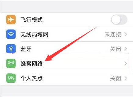 措美苹果手机维修分享iPhone手机4G网络怎么设置成5G网络 