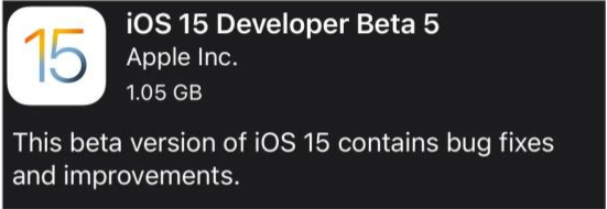 措美苹果手机维修分享如何升级到iOS15.0 beta5 