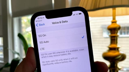 措美苹果手机维修分享iPhone 12如何打开或关闭5G网络 